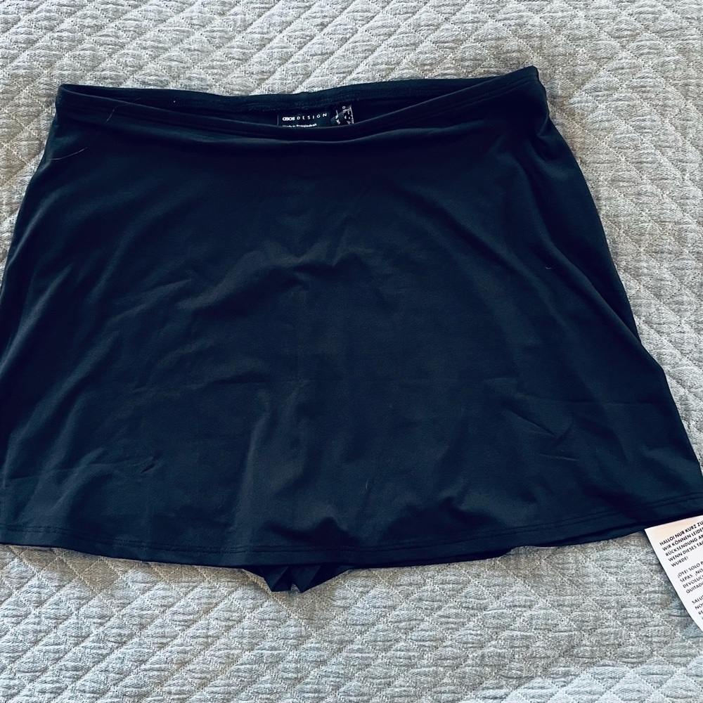 NWT Black ASOS Skort